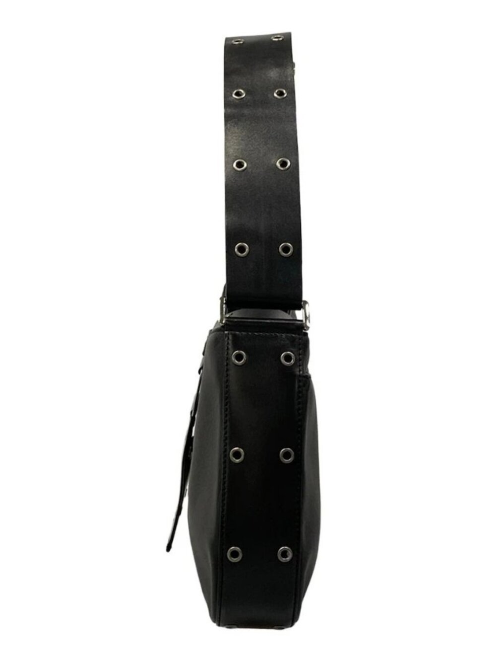 DIOR/ChristianDior Street Chic Black Leather Shoulder Bag - Picture 7 of 15